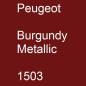 Preview: Peugeot, Burgundy Metallic, 1503.